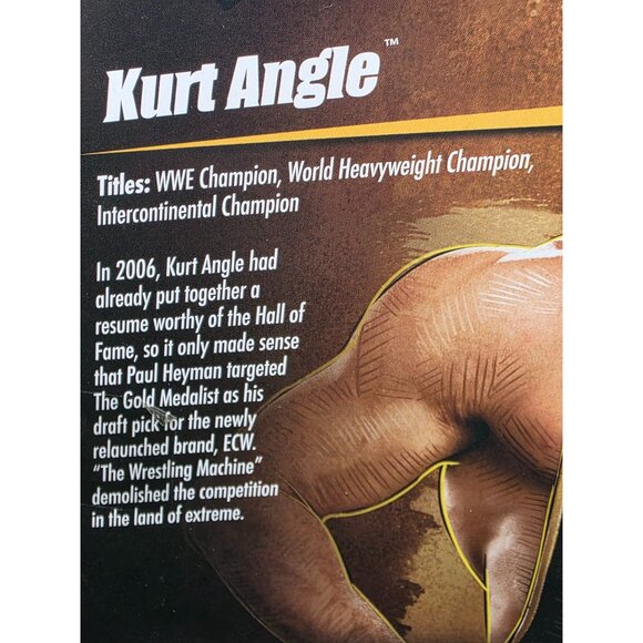 WWE Legends Kurt Angle Elite Collection Action Figure Series 26 Mattel New Boxed - Picture 7 of 8